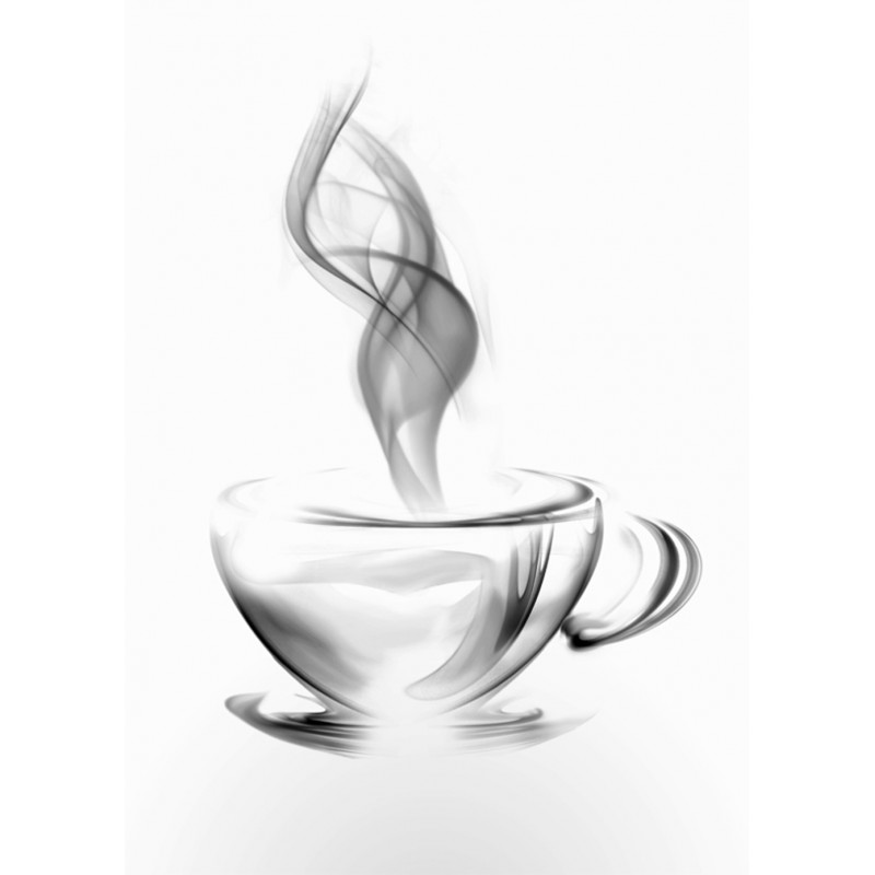 Photo wallpaper Coffee cup