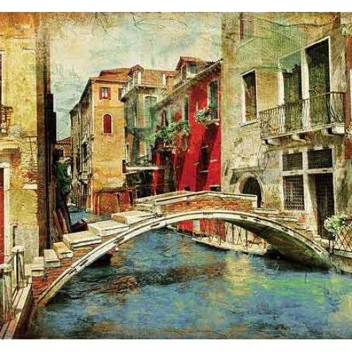 Photo wallpaper Venetian bridge